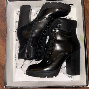 AQUA Heeled Boots